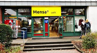 Haupteingang Mensa Spoho 